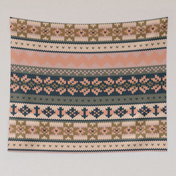 Item preview, Sweater Weather - Fair Isle 2 designed and sold by Shanna Lenè Hattaway.