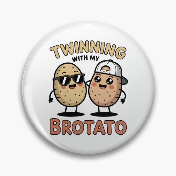 Item preview, Twinning with My Bro Potato designed and sold by AniArtPL.