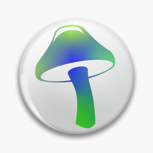 Item preview, Large Blue and Green Mushroom designed and sold by Risa-C.