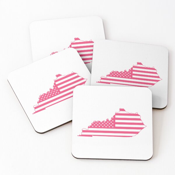 Item preview, kentucky USA Flag Silhouette – Stars and Stripes State Outline designed and sold by Paper Drip.
