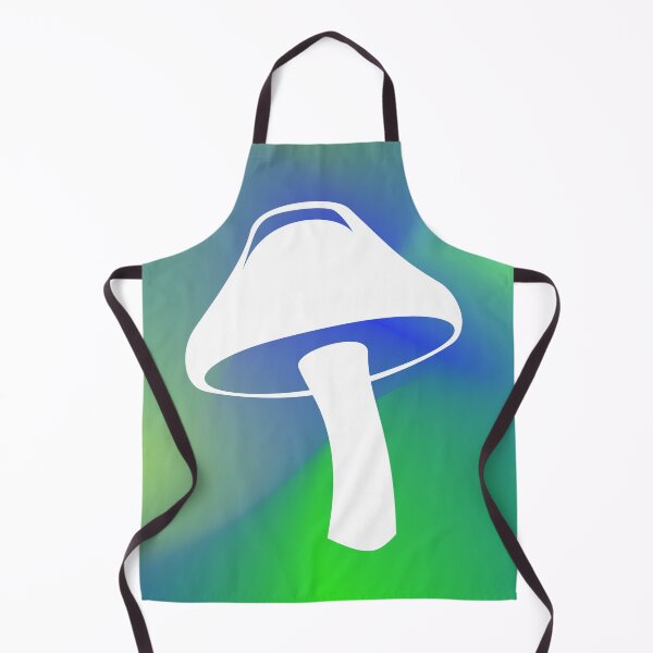 Item preview, White Mushroom with Blue Background designed and sold by Risa-C.