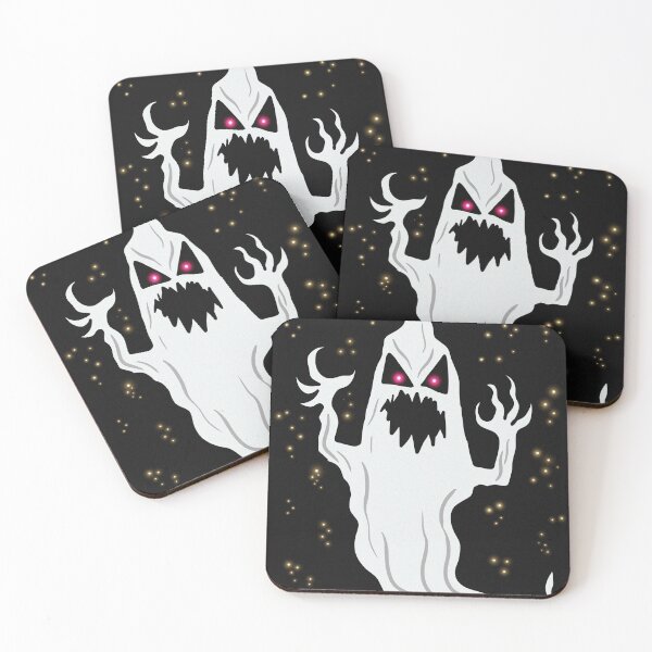Item preview, Halloween Ghost spooky hand drawn cartoon art illustration designed and sold by Vintage Designs +.