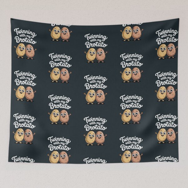 Item preview, Twinning with My Bro Potato designed and sold by AniArtPL.