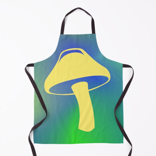 Item preview, Colored Mushroom with Blue Background designed and sold by Risa-C.
