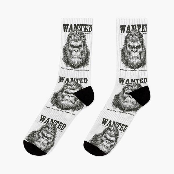 Item preview, Wanted: Bigfoot designed and sold by JessArty ⭐⭐⭐⭐⭐.