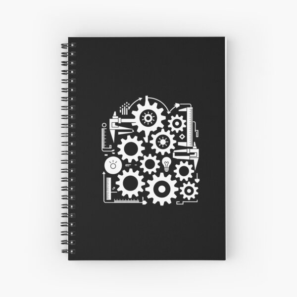 Item preview, Engineer Mind T-Shirts | Gears & Blueprints Design designed and sold by Reichcorp.