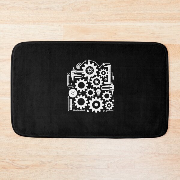 Item preview, Engineer Mind T-Shirts | Gears & Blueprints Design designed and sold by Reichcorp.