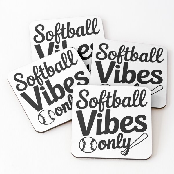 Item preview, Softball Vibes Only designed and sold by theartfulaspie.