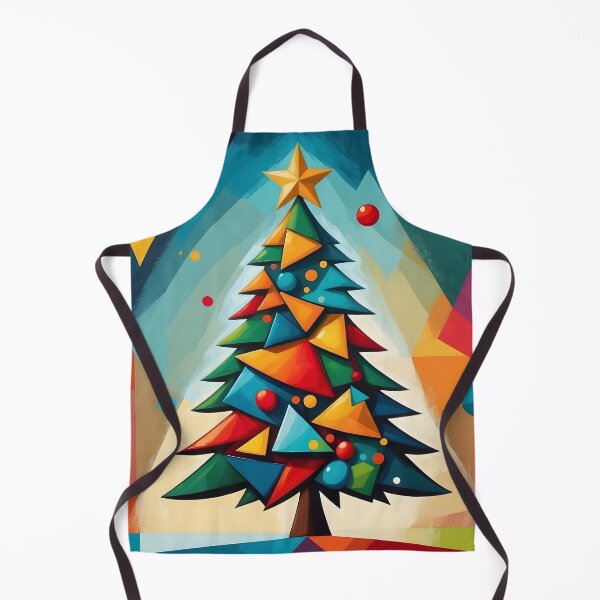 Item preview, Art Deco Geometric Christmas Tree Multiple Triangles designed and sold by FocusChillax.