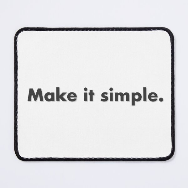 Item preview, Make it simple designed and sold by Maleja studio.