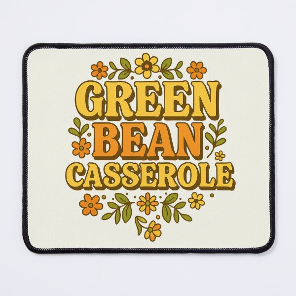 Item preview, Green Bean Casserole Thanksgiving Food Floral Vintage designed and sold by SunfullyYours.
