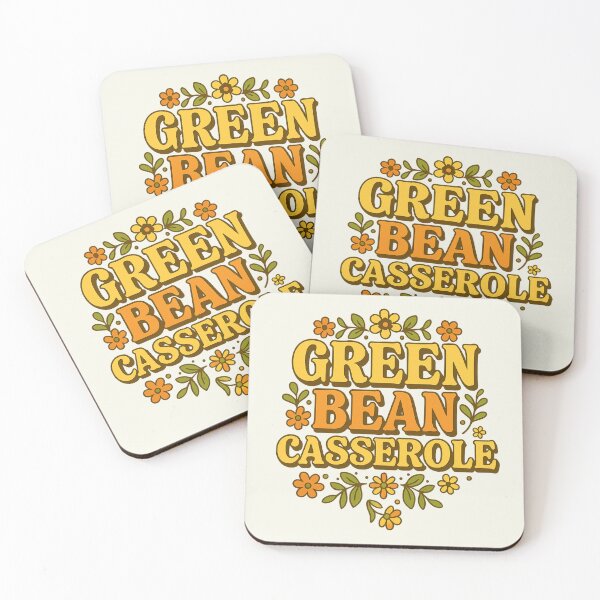 Item preview, Green Bean Casserole Thanksgiving Food Floral Vintage  designed and sold by SunfullyYours.