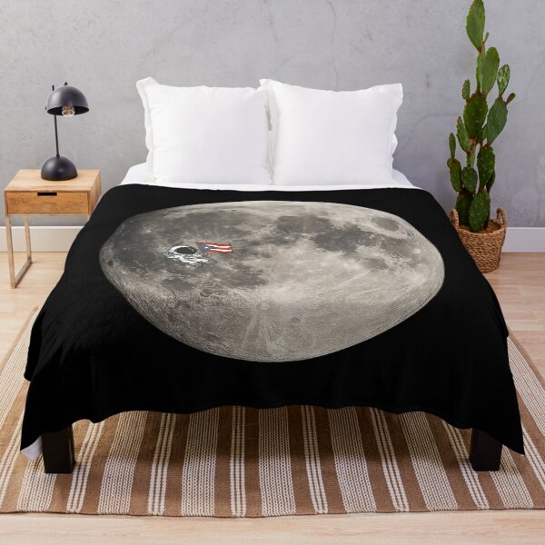 Item preview, Boricua Pride on the Moon’s Surface v2 designed and sold by Por.Ahi.PR.
