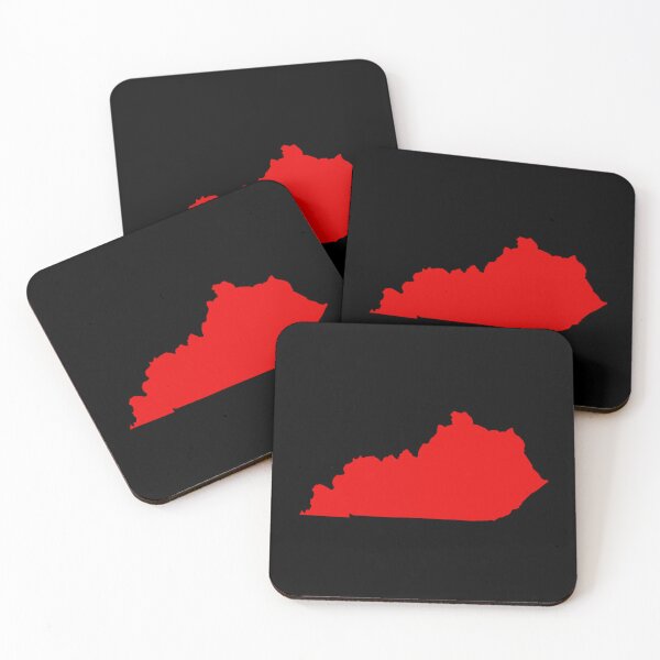 Item preview, kentucky Map Silhouette – Minimal Red designed and sold by Paper Drip.