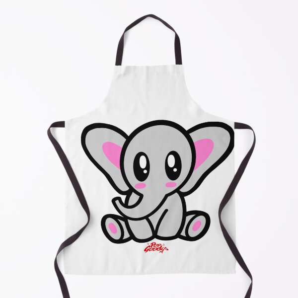 Item preview, Kawaii Elephant designed and sold by popgoodys.