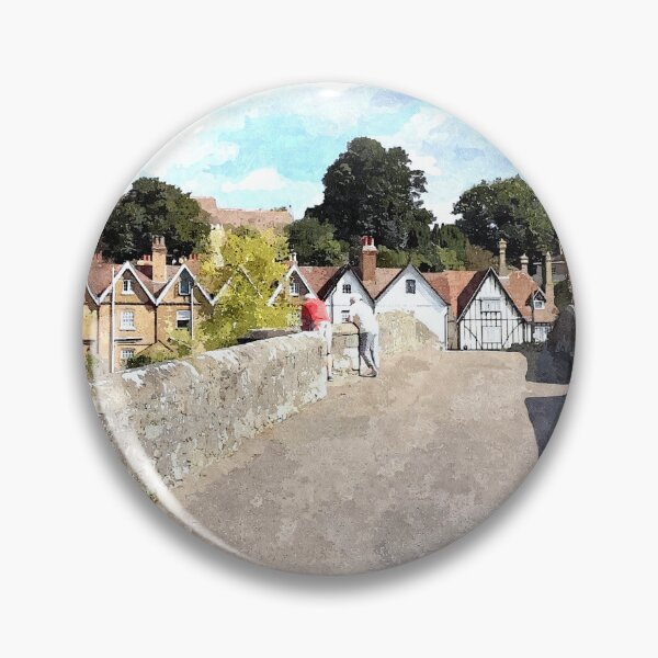 Item preview, Aylesford, Kent, Medieval Bridge designed and sold by Trevor Harvey Art.