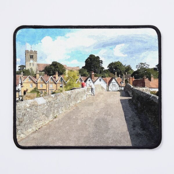 Item preview, Aylesford, Kent, Medieval Bridge designed and sold by Trevor Harvey Art.