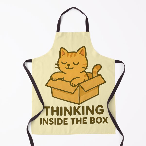 Item preview, Thinking Inside the Box designed and sold by ThePrintGoblin.