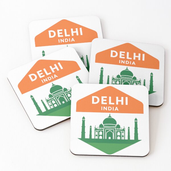 Item preview, Delhi India Taj Mahal Travel Badge designed and sold by Pokah79.