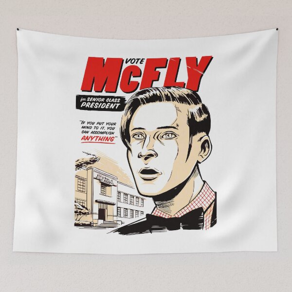 Item preview, Vote McFly from Back to the Future movie designed and sold by Budflux.