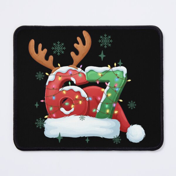 Item preview, Funny meme Six Seven, Christmas, cool, Santa Claus saying 6 7 essential T-shirt designed and sold by PrintMod.