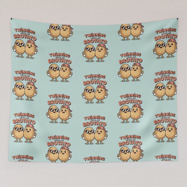 Item preview, Twinning with My Bro Potato designed and sold by AniArtPL.