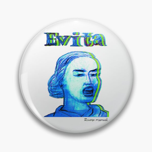 Item preview, Evita Peron designed and sold by Diego Manuel Rodriguez.