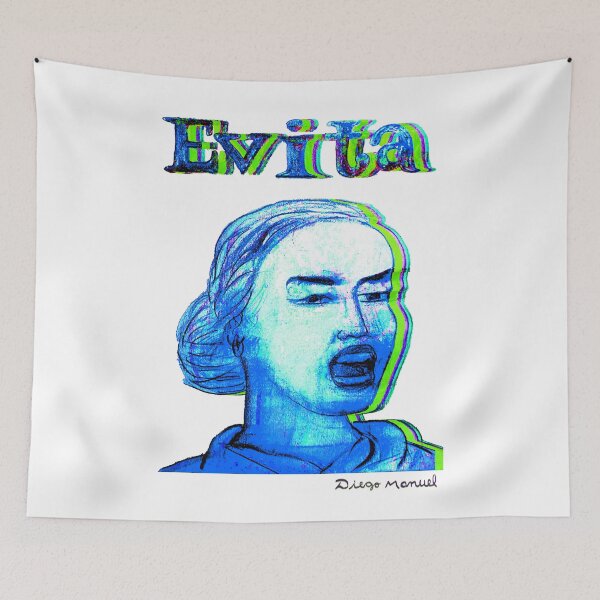 Item preview, Evita Peron designed and sold by Diego Manuel Rodriguez.