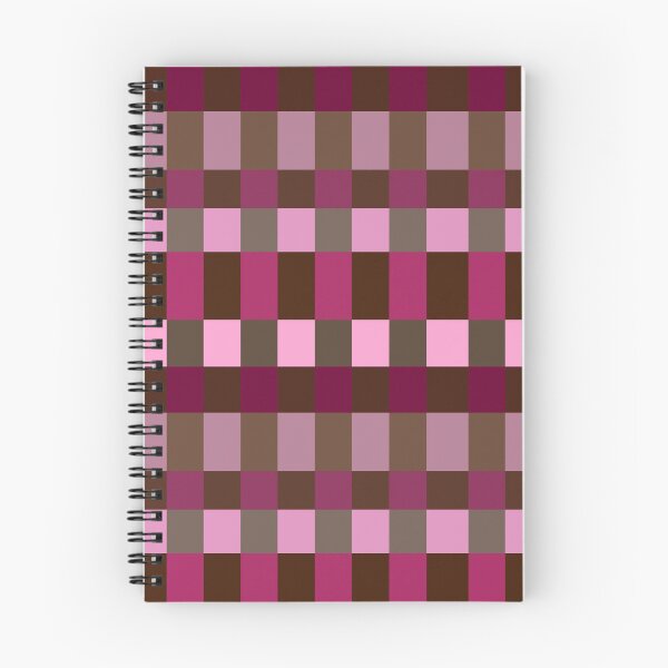 Item preview, Brown and Pink Grid Check designed and sold by OneThreeSix.