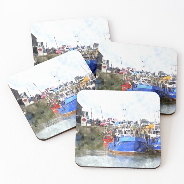 Item preview, Fishing Boats At Whitstable designed and sold by Trevor Harvey Art.
