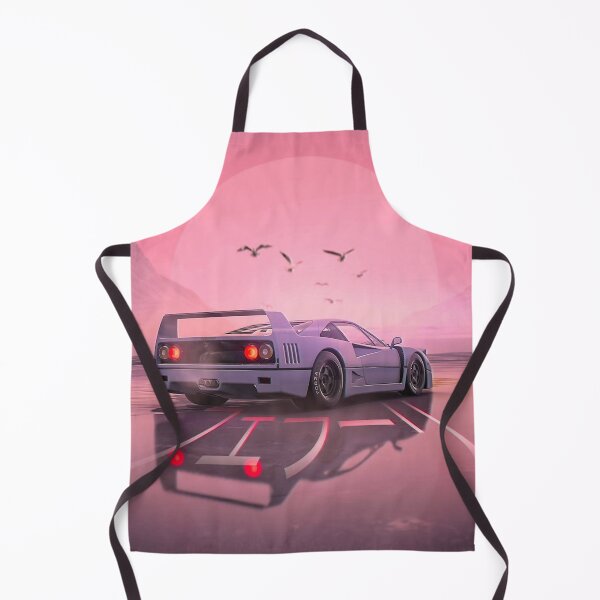 Item preview, JDM Ferrari F40 - Japanese Street Style Supercar Poster designed and sold by Road To Track.