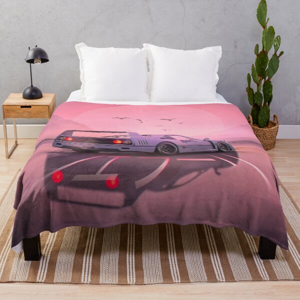 Item preview, JDM Ferrari F40 - Japanese Street Style Supercar Poster designed and sold by Road To Track.