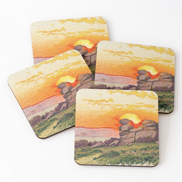 Item preview,  Dartmoor Sunset(AI+photography ) designed and sold by artsmeow.
