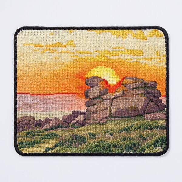 Item preview, Dartmoor Sunset(AI+photography ) designed and sold by artsmeow.