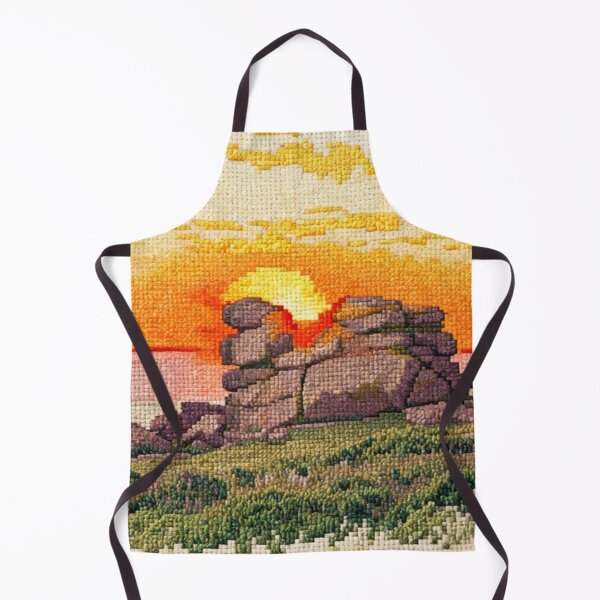 Item preview, Dartmoor Sunset(AI+photography ) designed and sold by artsmeow.