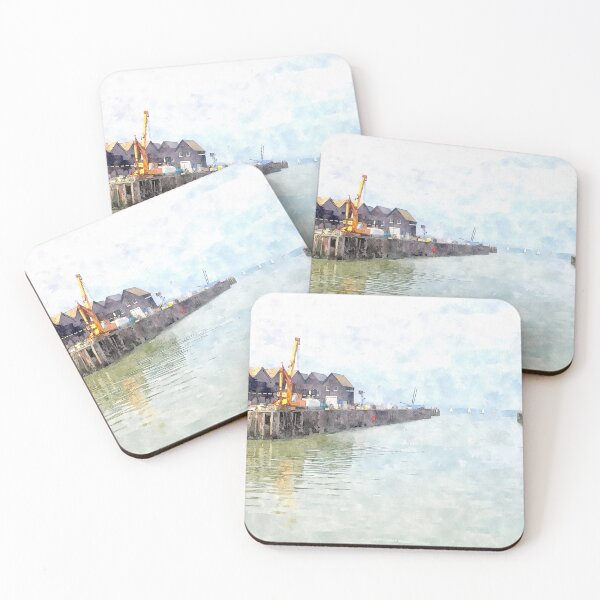 Item preview, Whitstable Harbour designed and sold by Trevor Harvey Art.