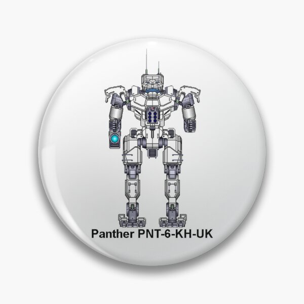 Item preview, Panther PNT-6-KH-UK (White) - Inner Sphere BattleMech designed and sold by DagleysDesigns.