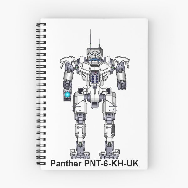 Item preview, Panther PNT-6-KH-UK (White) - Inner Sphere BattleMech designed and sold by DagleysDesigns.