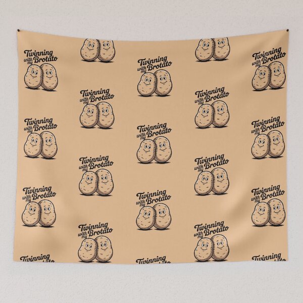 Item preview, Twinning with My Bro Potato designed and sold by AniArtPL.