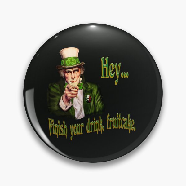 Item preview, Uncle Sam St Patrick's Day Parody T-Shirt | Finish Your Drink Irish Humor designed and sold by Larry Oates.