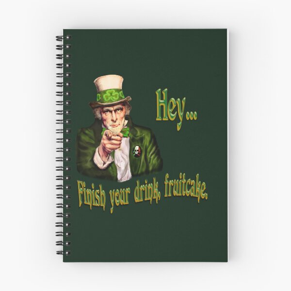 Item preview, Uncle Sam St Patrick's Day Parody T-Shirt | Finish Your Drink Irish Humor designed and sold by Larry Oates.