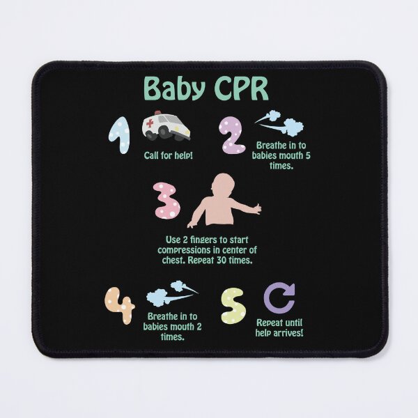 Item preview, 5 Steps of Baby CPR designed and sold by BSouthern.