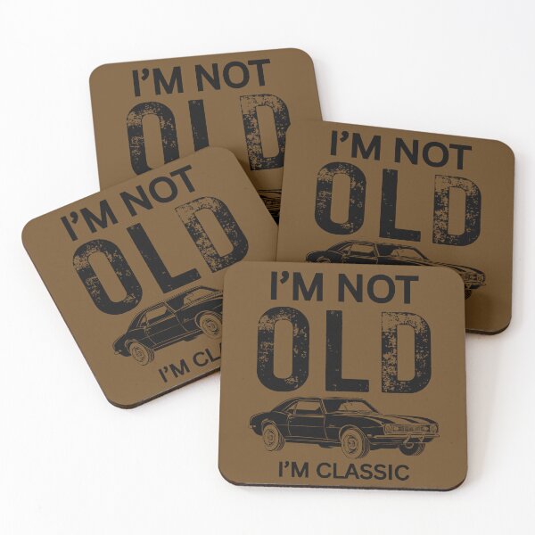 Item preview, Retro 1970s American Muscle Car Humor designed and sold by Uniquely Yours.