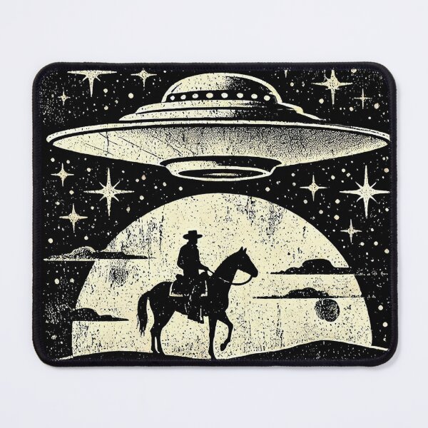 Item preview, UFO | Alien | Desert | Sci Fi | Western designed and sold by Jcat7.