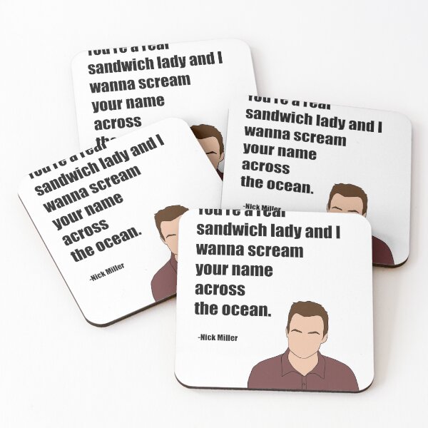 Item preview, Nick from New Girl quote, sandwich lady designed and sold by Alyssabutcherart.