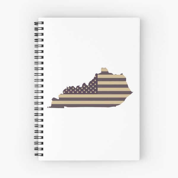Item preview, kentucky State Vintage Stars & Stripes – Brown and Gold designed and sold by Paper Drip.