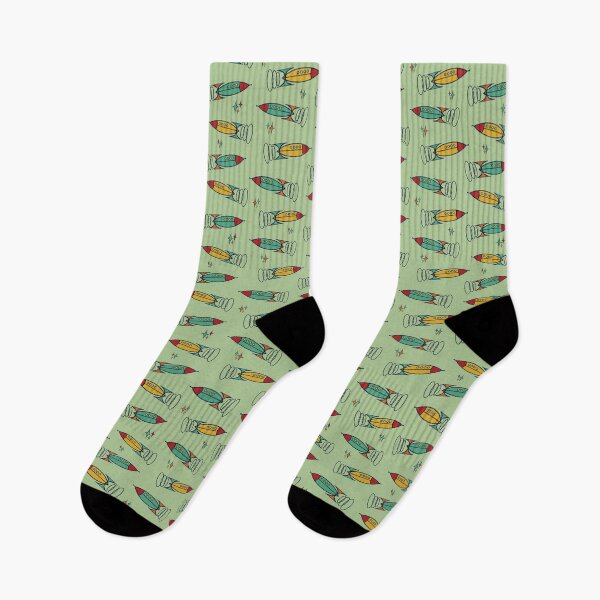 Item preview, Atomic Rockets - Rockets in Flight designed and sold by Shanna Lenè Hattaway.