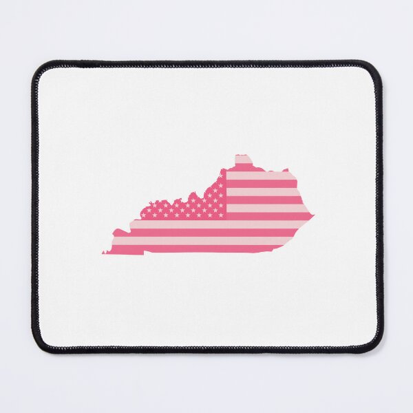 Item preview, kentucky State Pop Pink Stars & Stripes – Trendy Pink designed and sold by Paper Drip.