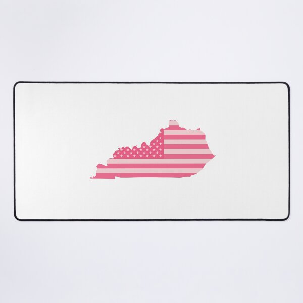 Item preview, kentucky State Pop Pink Stars & Stripes – Trendy Pink designed and sold by Paper Drip.
