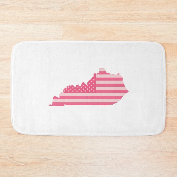 Item preview, kentucky State Pop Pink Stars & Stripes – Trendy Pink designed and sold by Paper Drip.